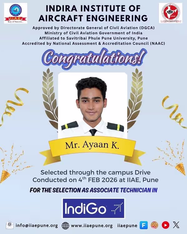 Ayaan K - IIAE Pune Placement Student