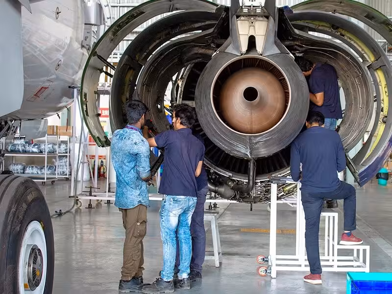 Aircraft Maintenance Engineering + B.Sc. (Aviation)